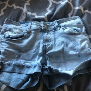 jean shorts